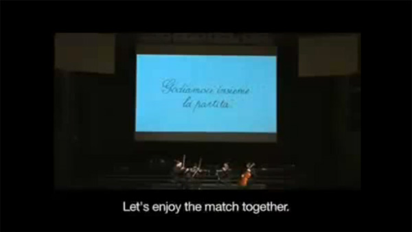 Champions League Match vs Classical Concert
