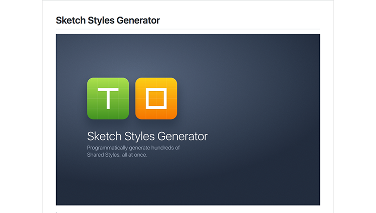 sketch-styles-generator